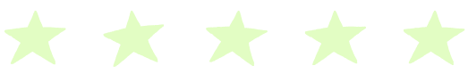 green 5 stars for achievements